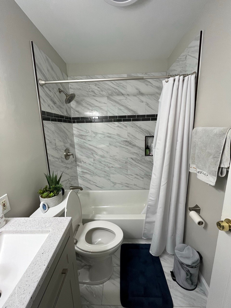Bathroom after renovation - Silver Spring MD